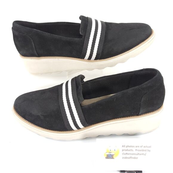 Collection by Clarks Sharon Dasher Loafer Flat Womens Size 11 13288 Black - Picture 5 of 9